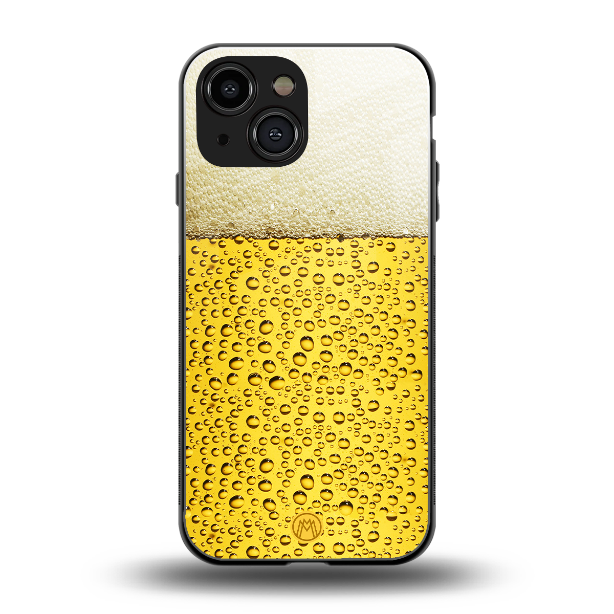 fizzy beer back phone cover | glass case for iphone 13 mini