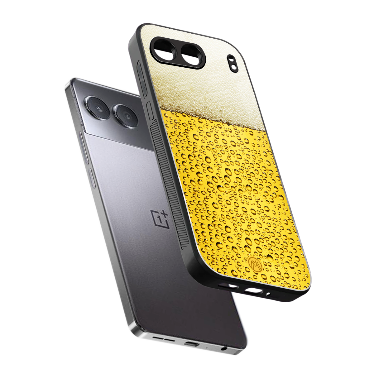fizzy beer back phone cover | glass case for oneplus nord 4
