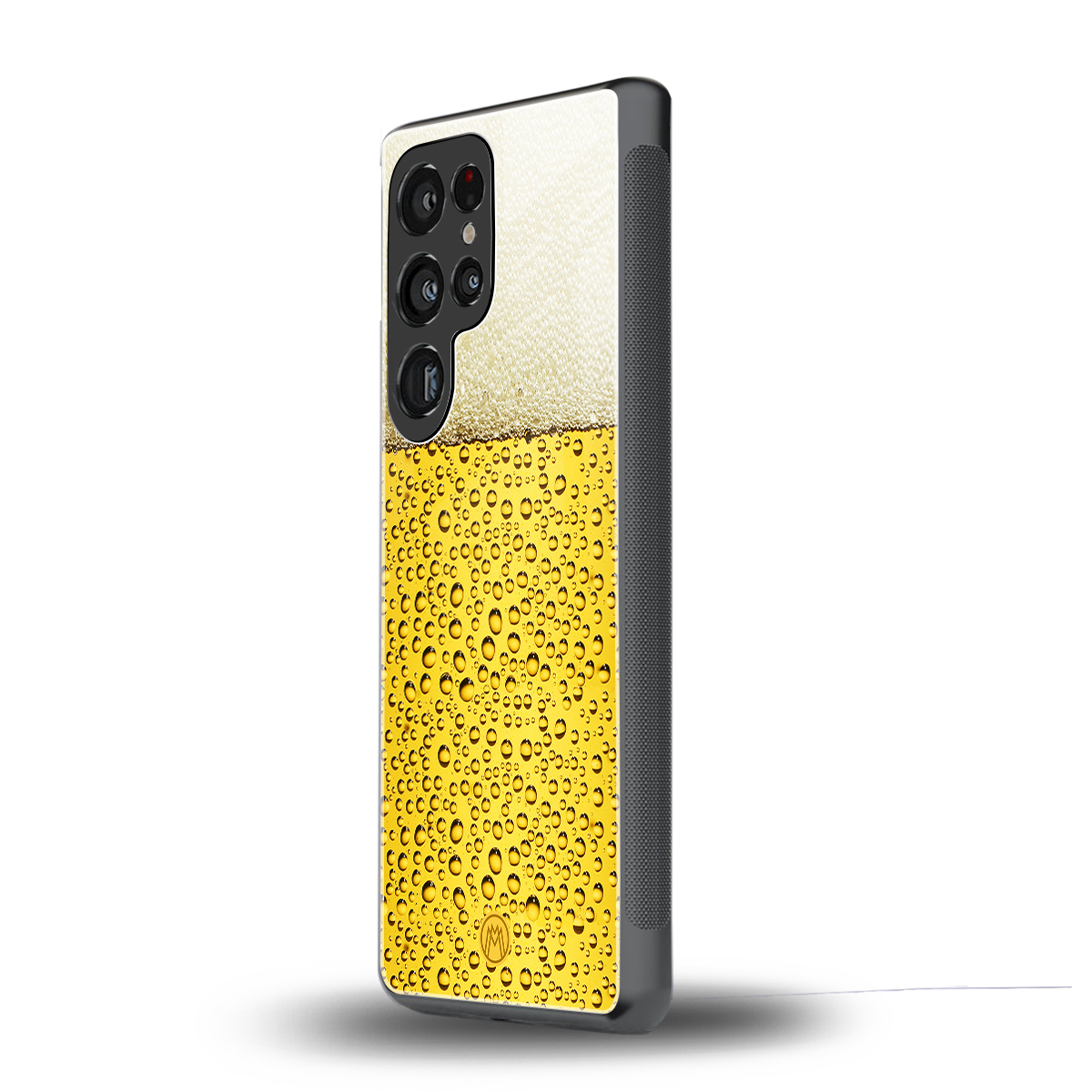 fizzy beer back phone cover | glass case for samsung galaxy s25 ultra