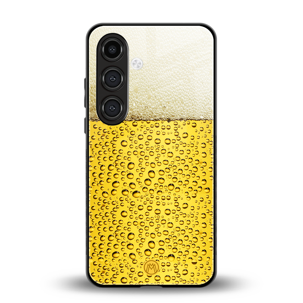 fizzy beer back phone cover | glass case for samsung galaxy s24 fe