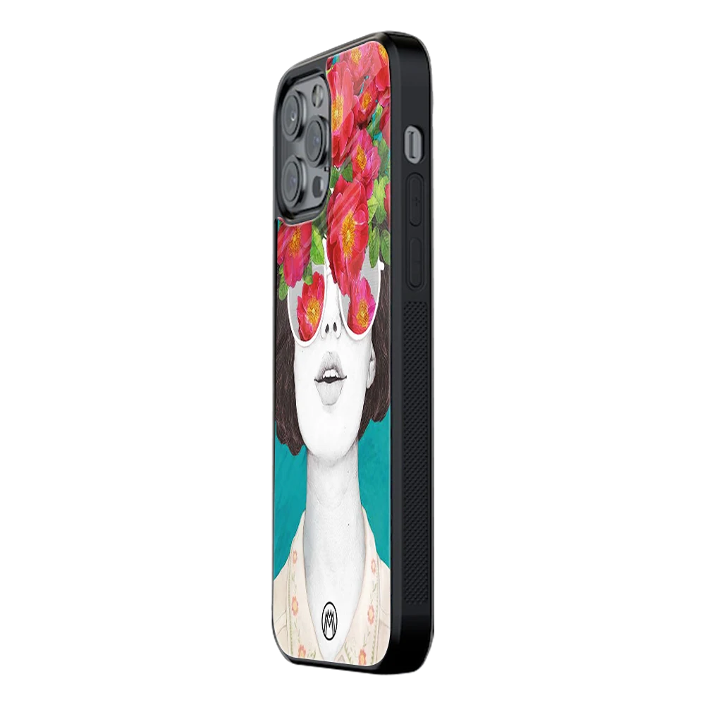 Slim Glass Back Phone Case for Multiple Brands โ iPhone, Samsung, Redmi, OnePlus, Oppo, Vivo