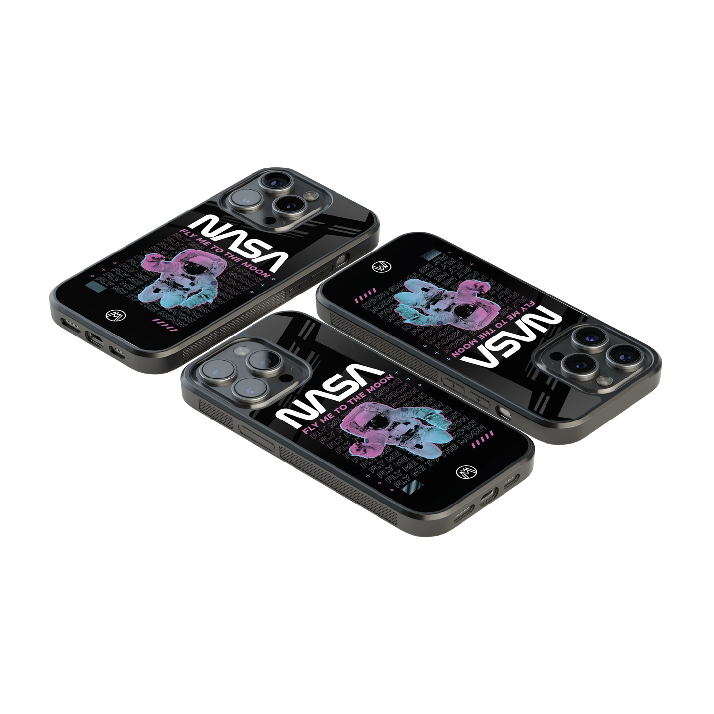 Luxury Glass Back Mobile Cover for iPhone, Samsung Galaxy, OnePlus, Pixel, Redmi & More