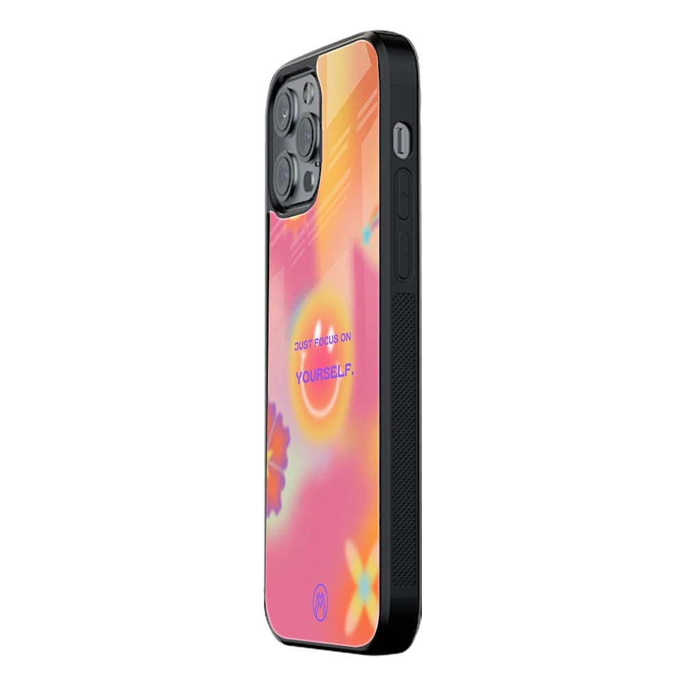 Slim Glass Back Phone Case for Multiple Brands โ iPhone, Samsung, Redmi, OnePlus, Oppo, Vivo