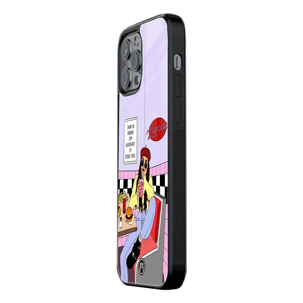 Slim Glass Back Phone Case for Multiple Brands โ iPhone, Samsung, Redmi, OnePlus, Oppo, Vivo