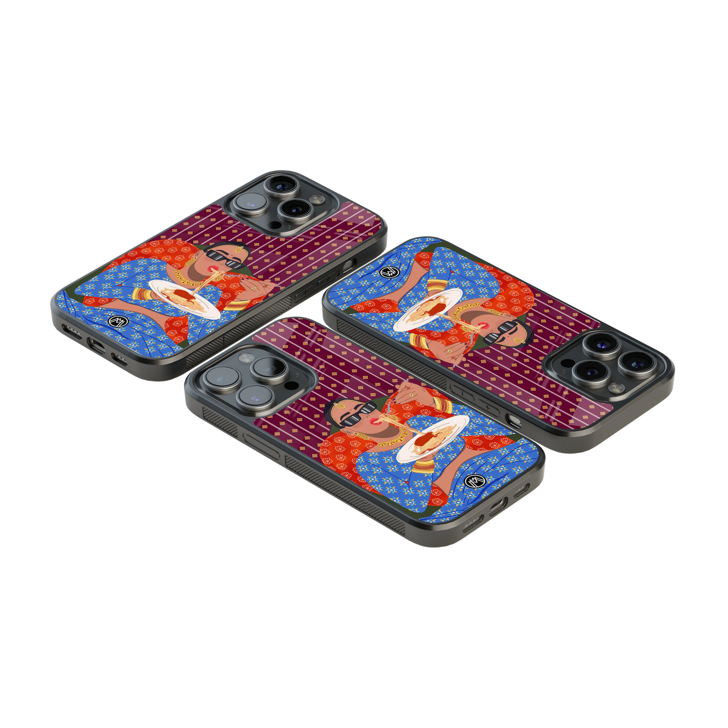 Luxury Glass Back Mobile Cover for iPhone, Samsung Galaxy, OnePlus, Pixel, Redmi & More