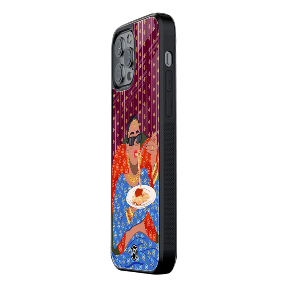 Slim Glass Back Phone Case for Multiple Brands โ iPhone, Samsung, Redmi, OnePlus, Oppo, Vivo