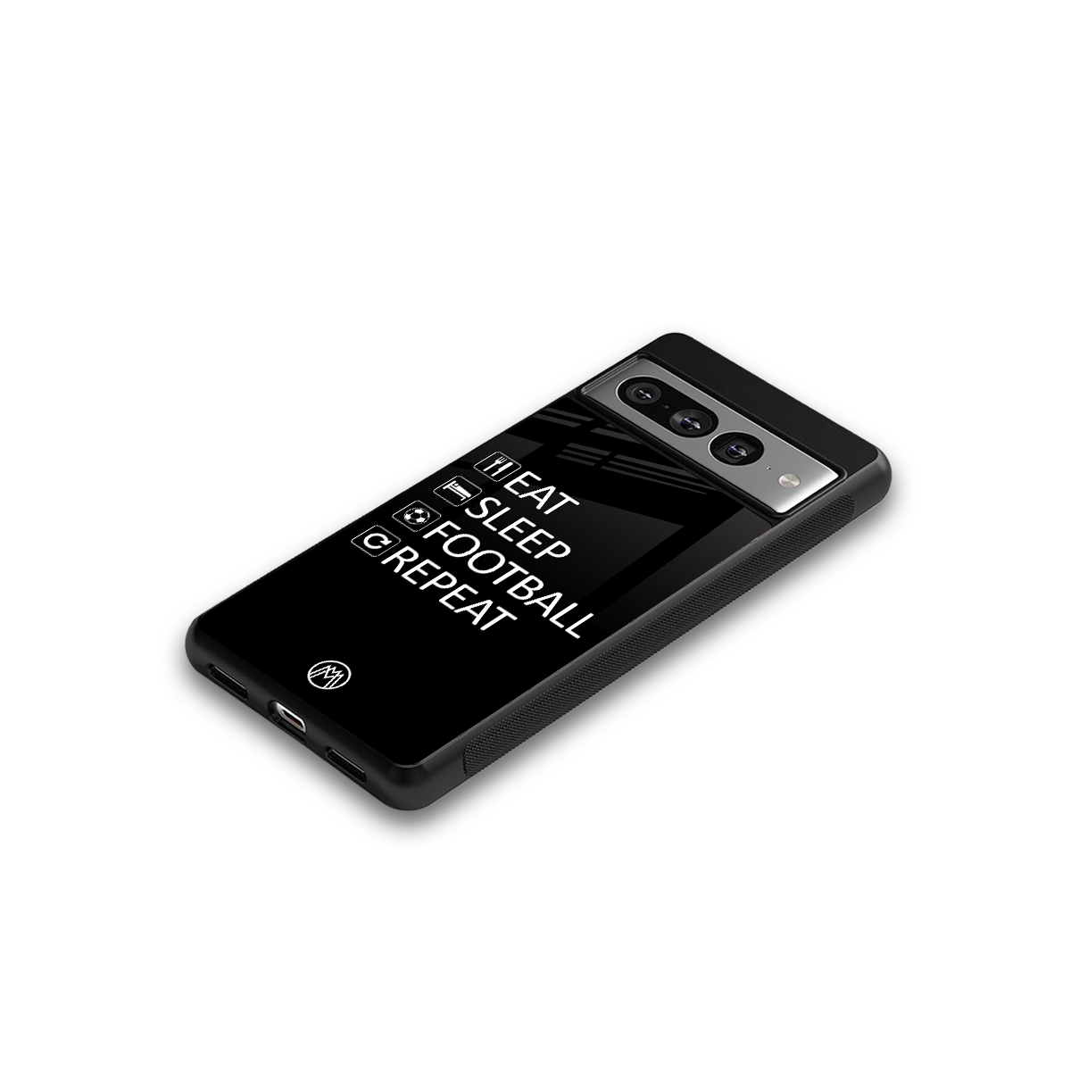 football loop back phone cover | glass case for google pixel 7 pro
