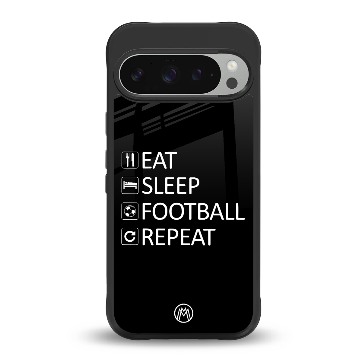 football loop back phone cover | glass case for google pixel 9 pro