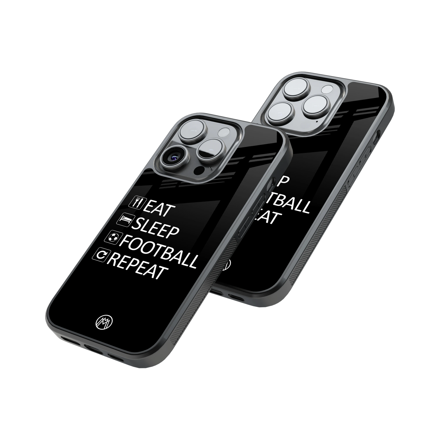 Protective Glass Back Phone Case Compatible with iPhone, Samsung, OnePlus, Pixel & More