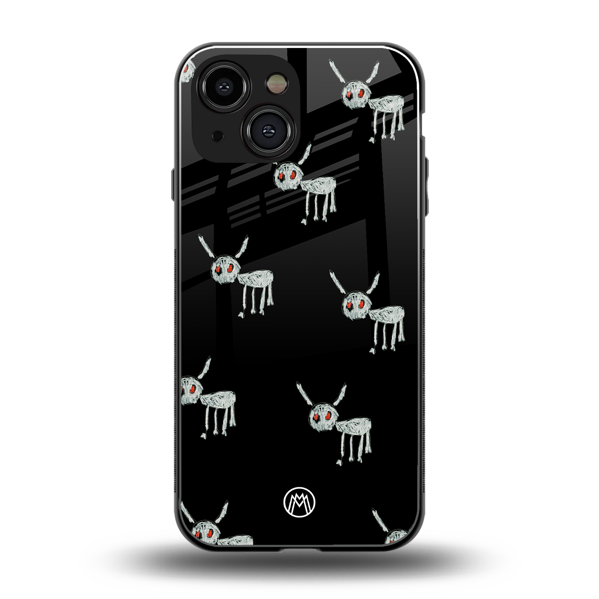 for all the dogs back phone cover | glass case for iphone 13 mini