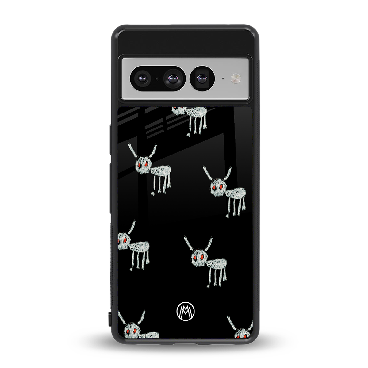 for all the dogs back phone cover | glass case for google pixel 7 pro