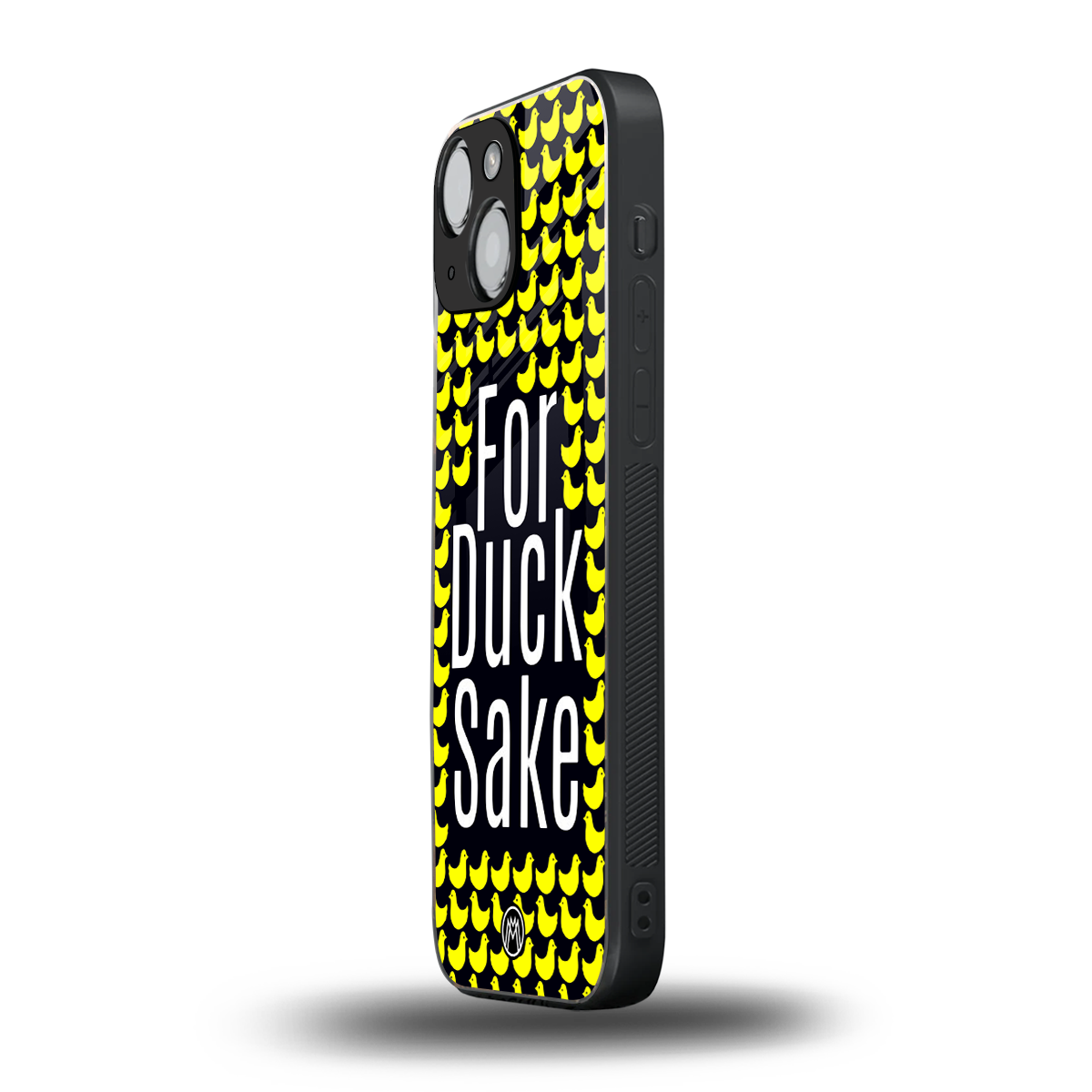 for duck sake back phone cover | glass case for iphone 13 mini