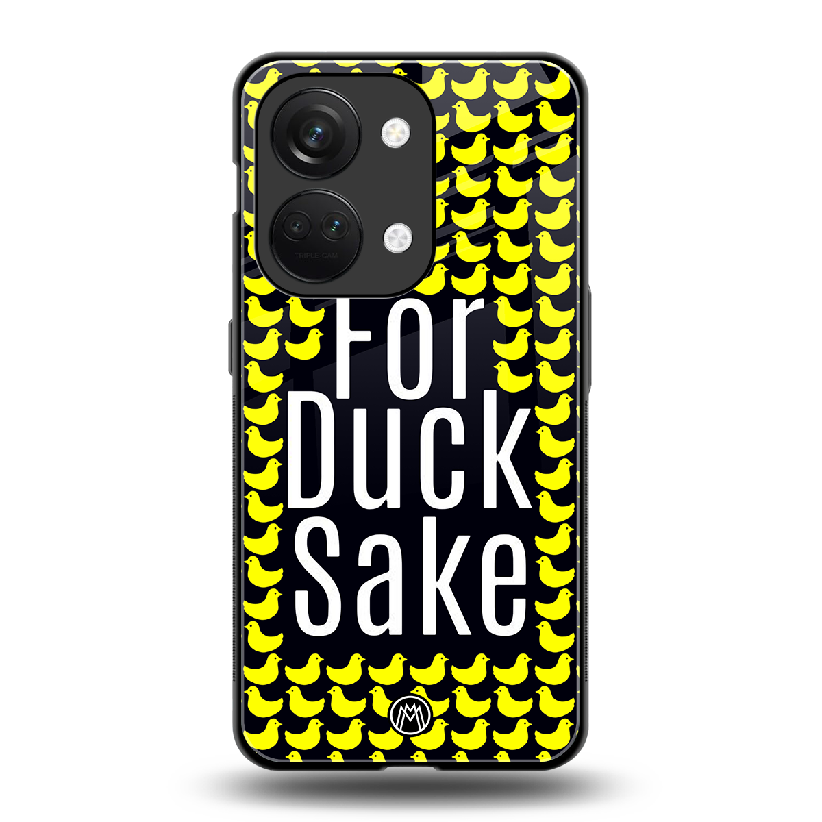 for duck sake back phone cover | glass case for oneplus nord 3