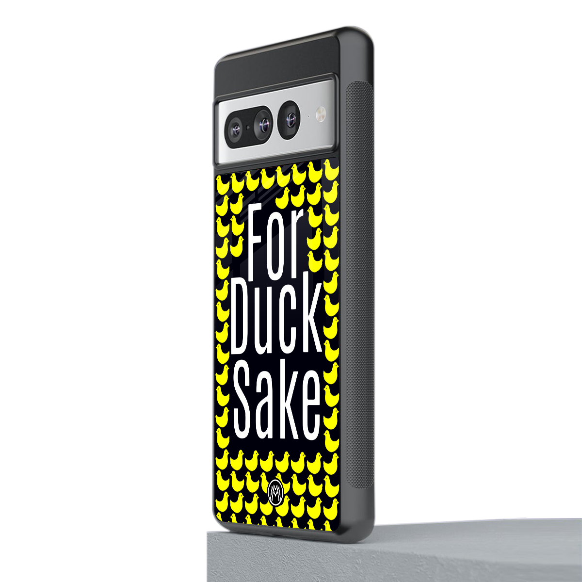 for duck sake back phone cover | glass case for google pixel 7 pro