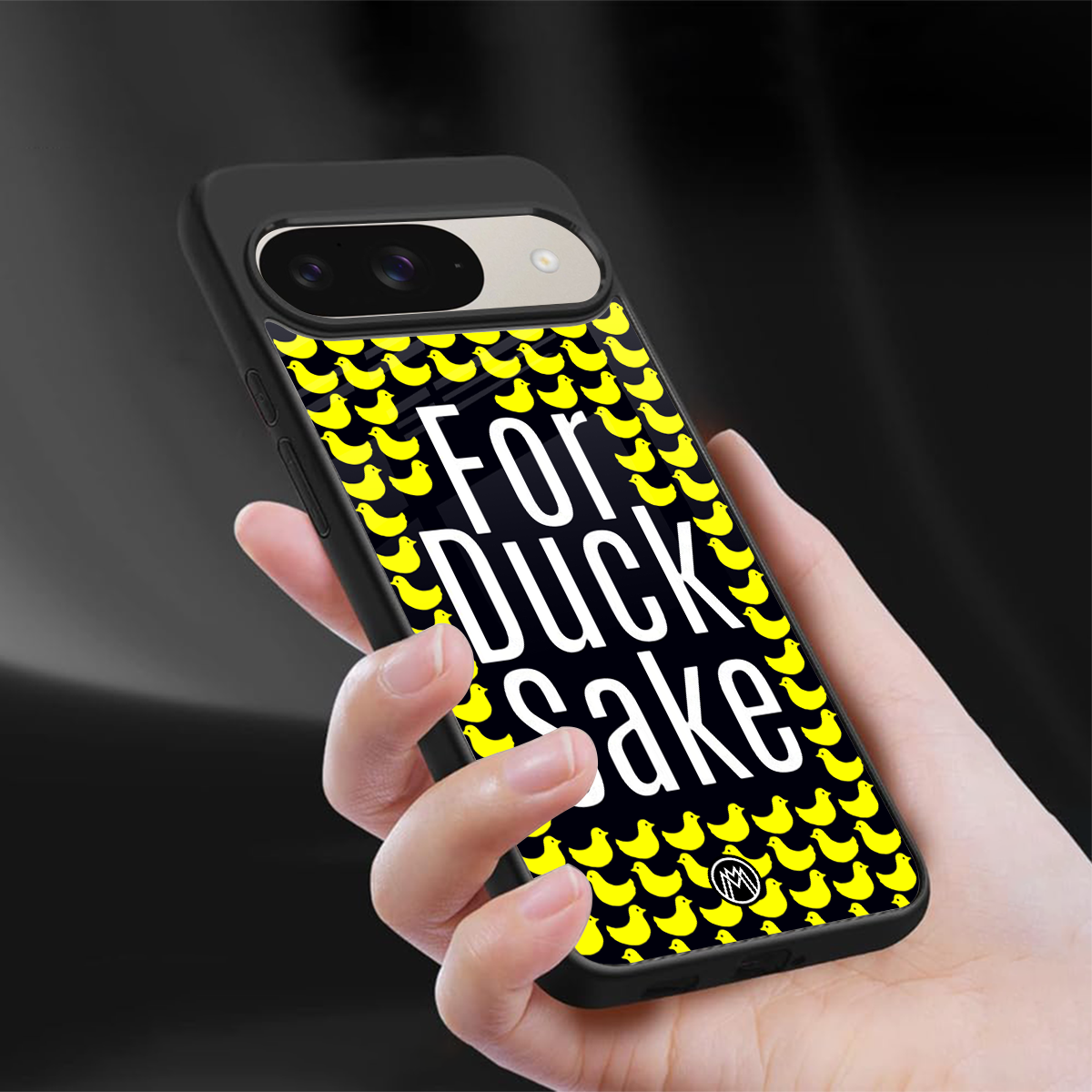 for duck sake back phone cover | glass case for google pixel 9