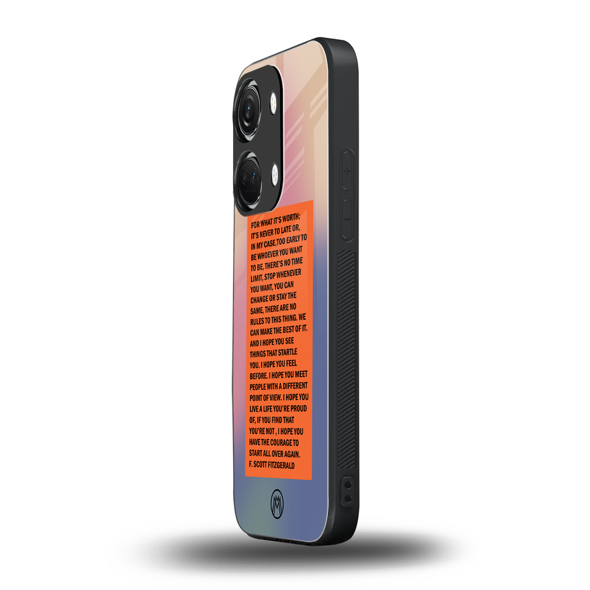 for what it's worth back phone cover | glass case for oneplus nord 3