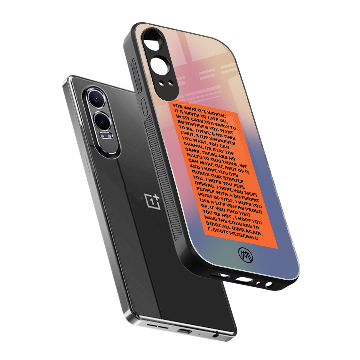 for what it's worth back phone cover | glass case for oneplus nord ce 4 lite