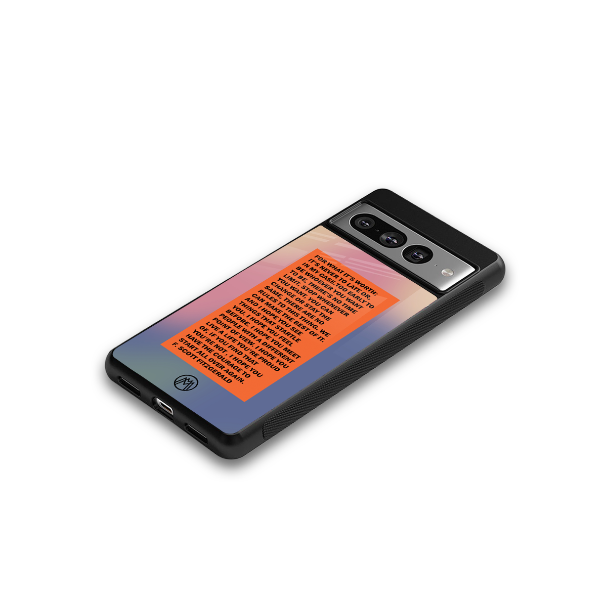 for what it's worth back phone cover | glass case for google pixel 7 pro
