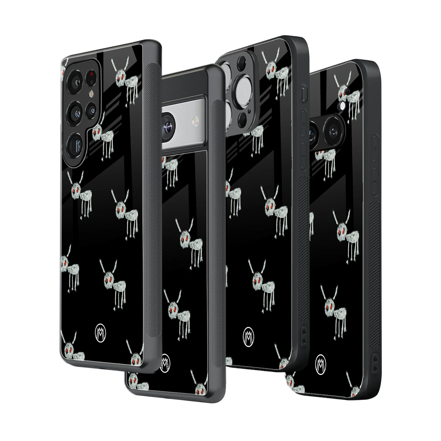 Stylish Glass Back Case for All Smartphones โ iPhone, Samsung, OnePlus, Pixel, Redmi, Oppo, Vivo, Motorola