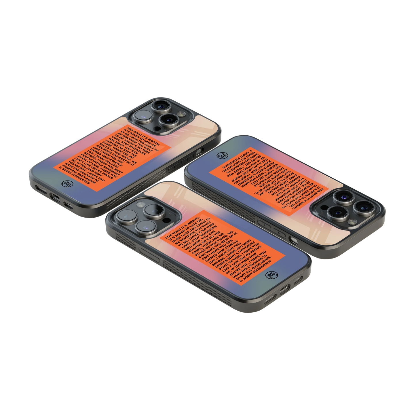 Luxury Glass Back Mobile Cover for iPhone, Samsung Galaxy, OnePlus, Pixel, Redmi & More