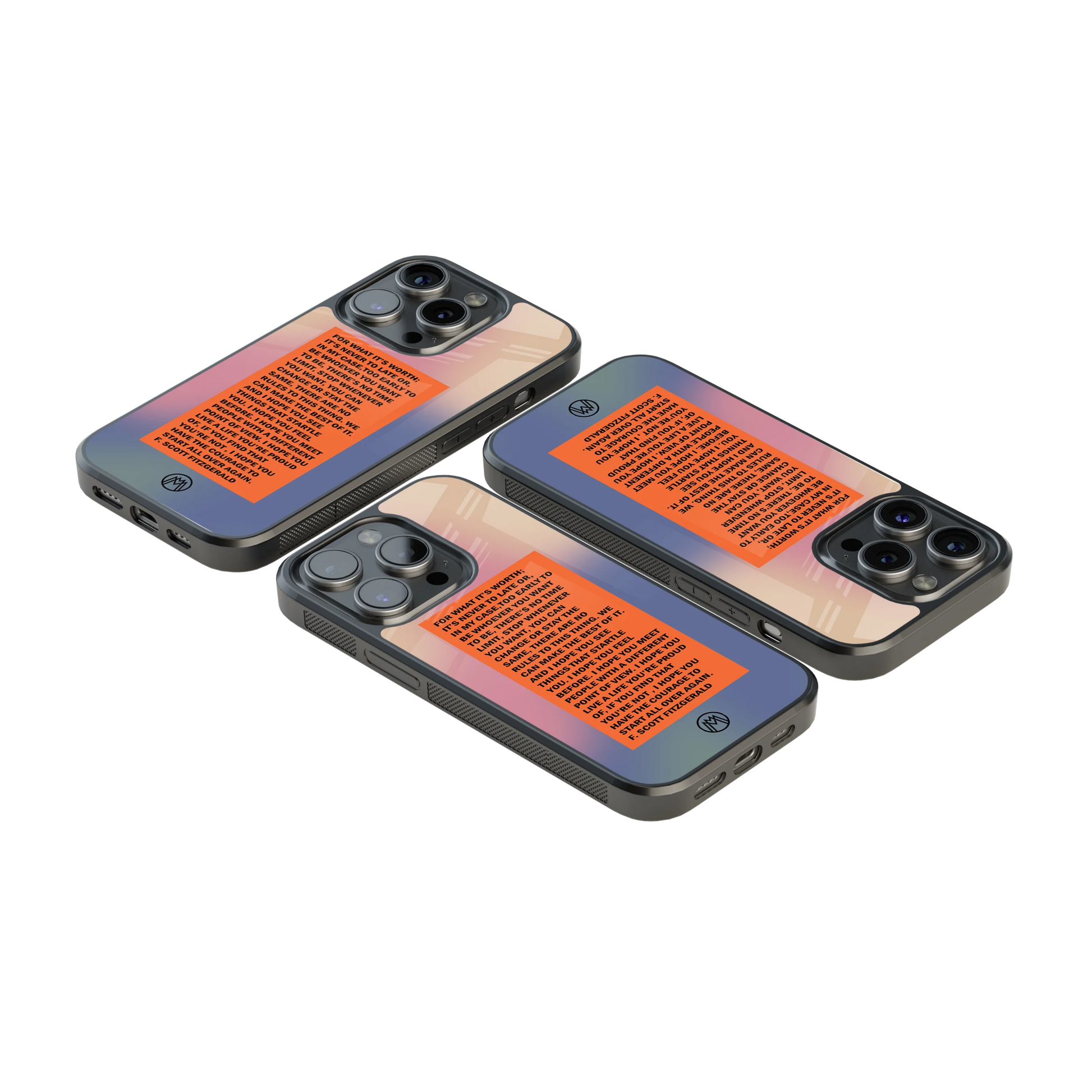 Luxury Glass Back Mobile Cover for iPhone, Samsung Galaxy, OnePlus, Pixel, Redmi & More