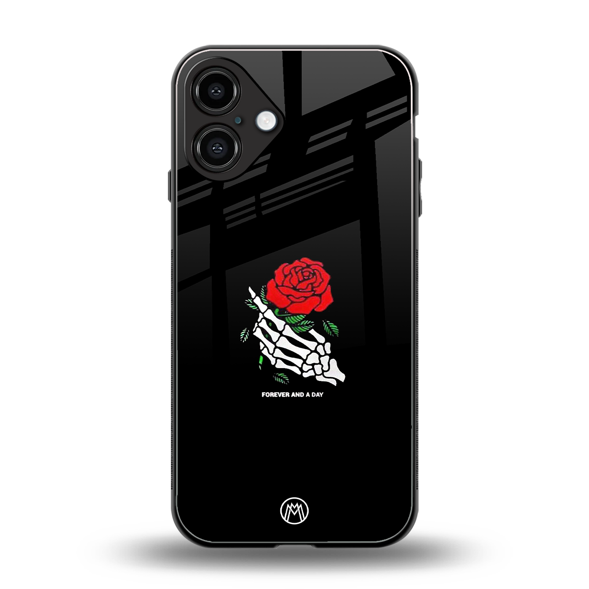 forever and a day back phone cover | glass case for iphone 16 plus