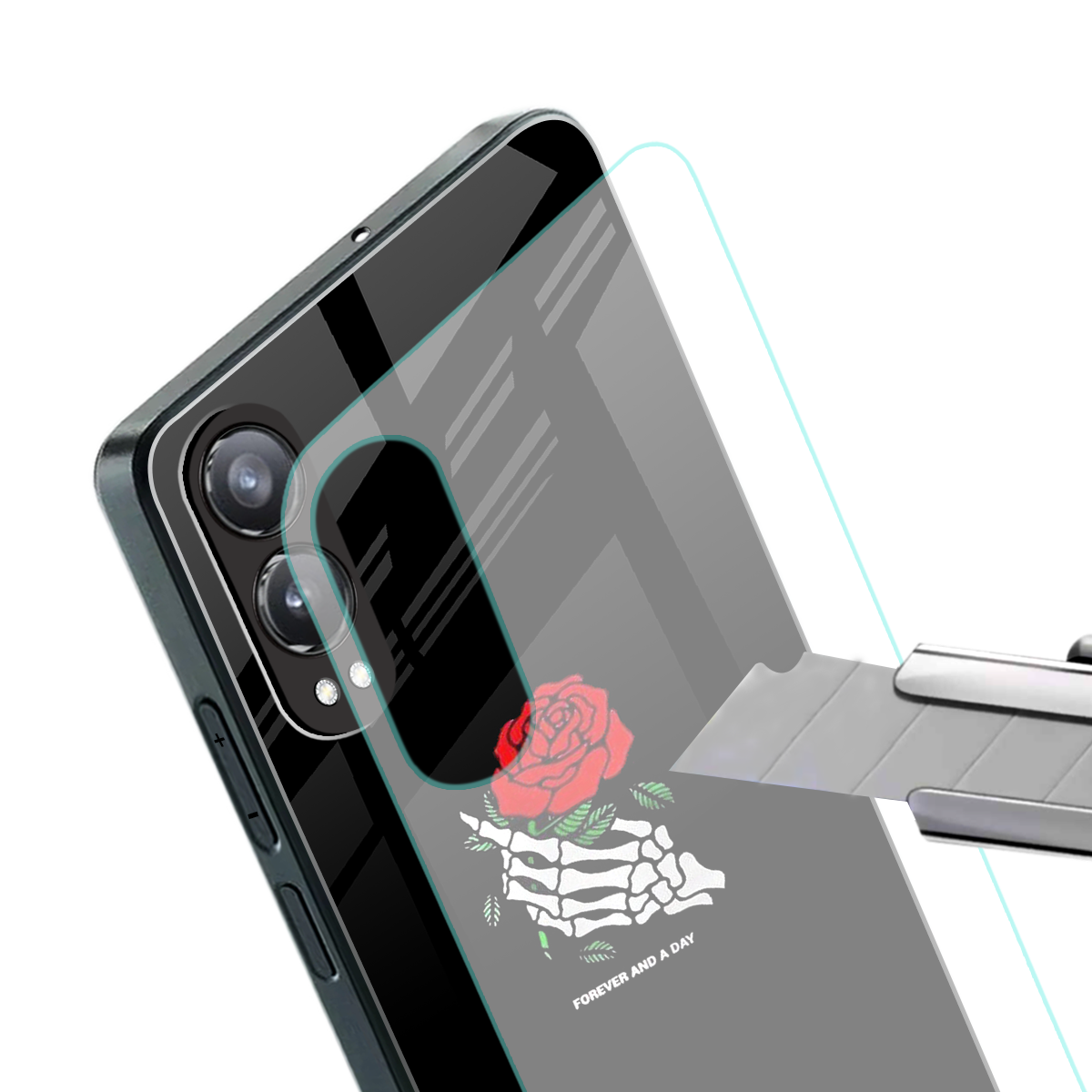 forever and a day back phone cover | glass case for oneplus nord ce 4 lite