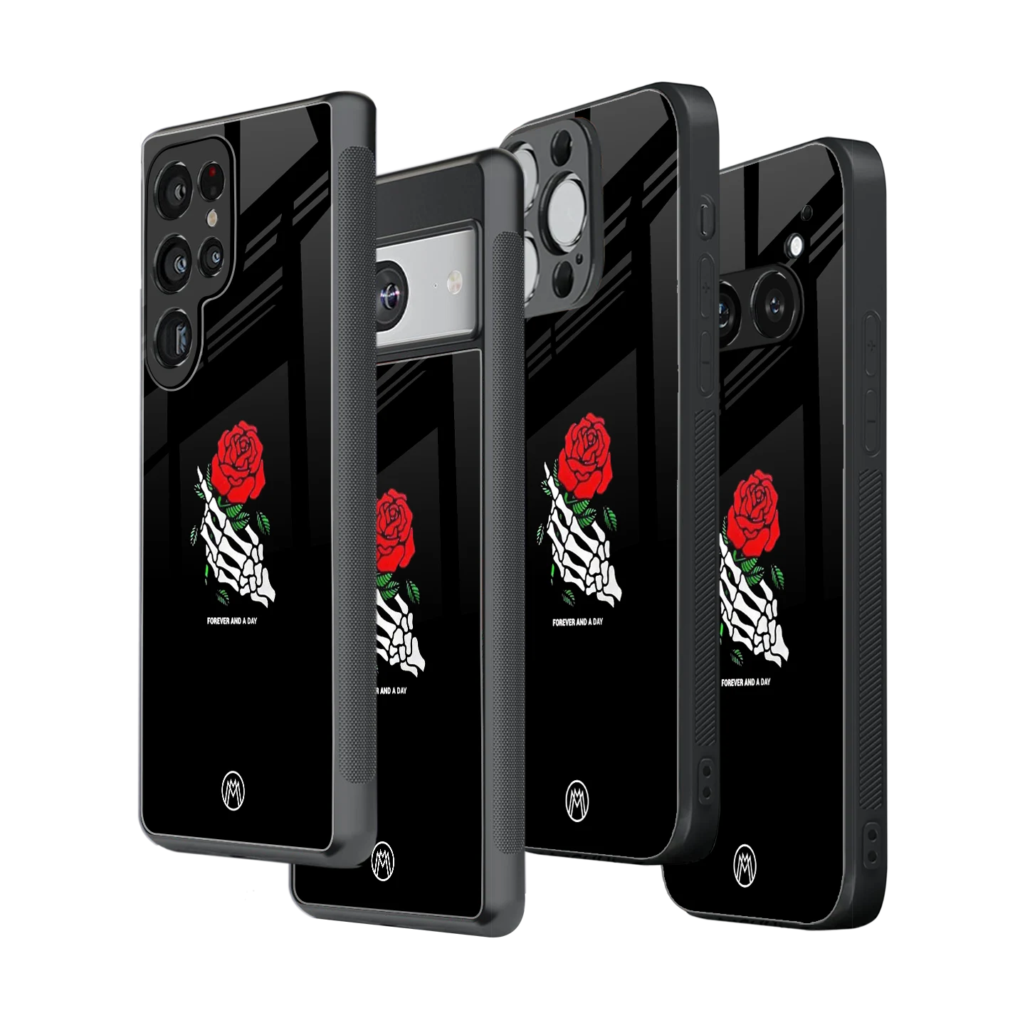 Stylish Glass Back Case for All Smartphones โ iPhone, Samsung, OnePlus, Pixel, Redmi, Oppo, Vivo, Motorola