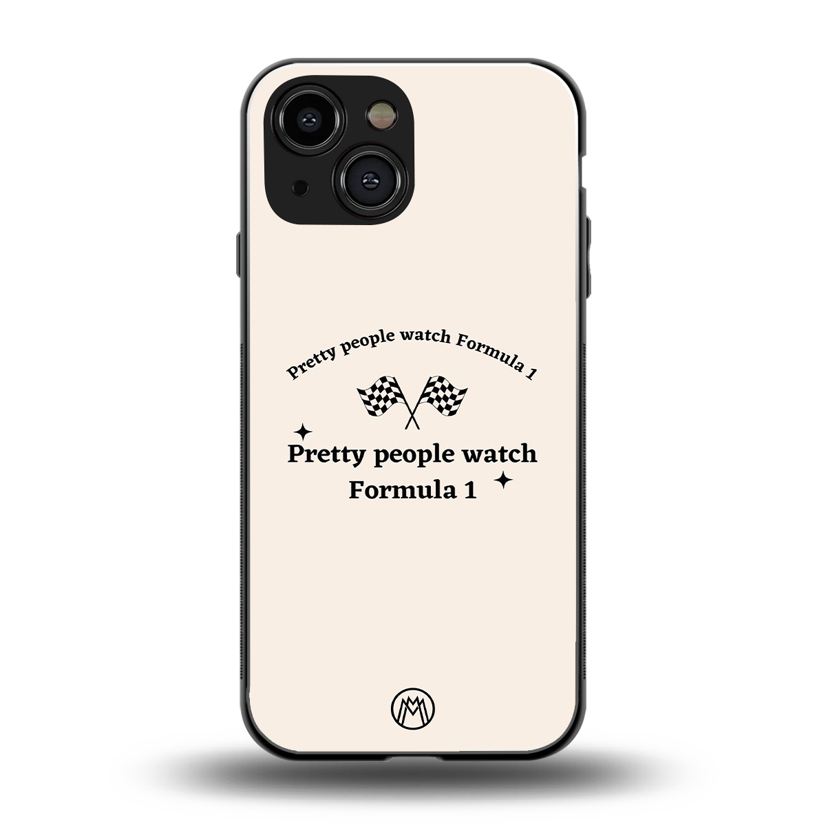 formula 1 back phone cover | glass case for iphone 13 mini