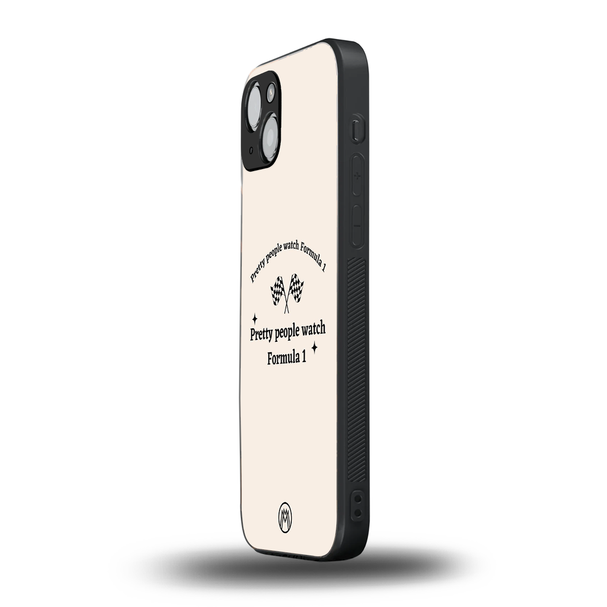 formula 1 back phone cover | glass case for iphone 15 plus