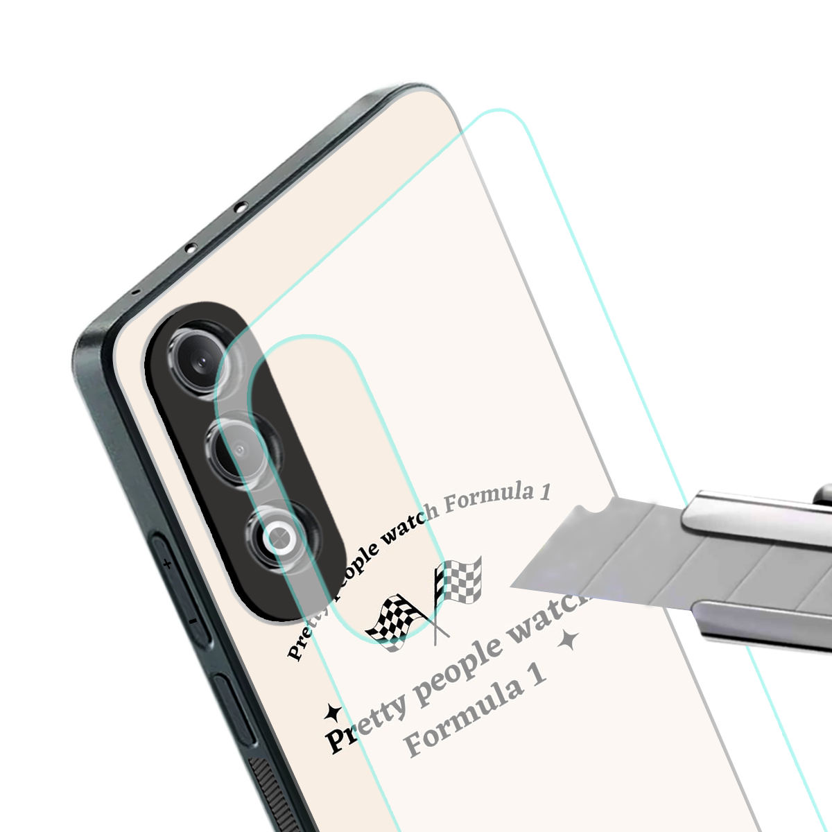 formula 1 back phone cover | glass case for oneplus nord ce 4