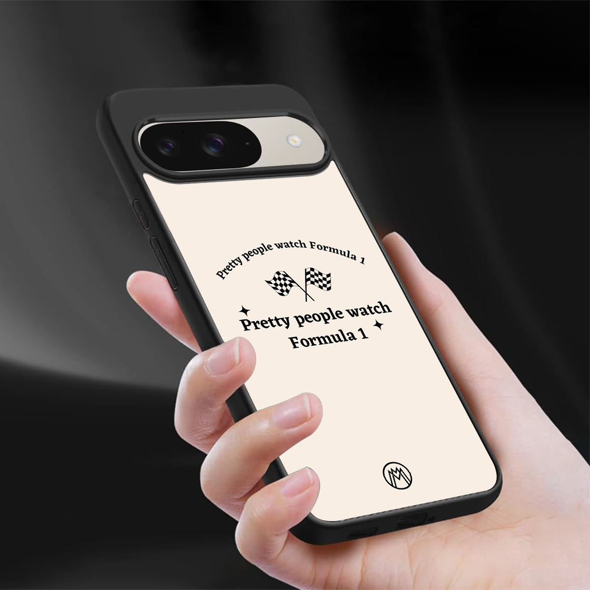 formula 1 back phone cover | glass case for google pixel 9