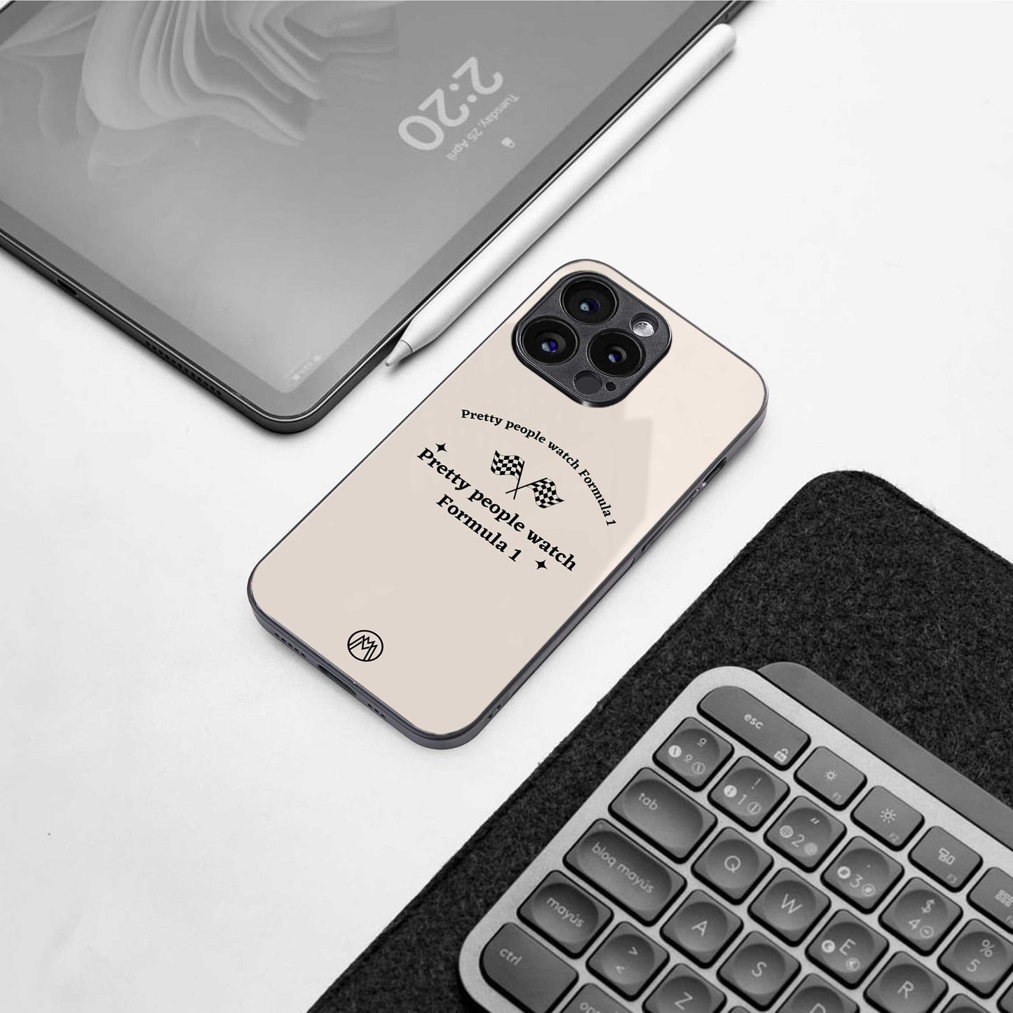 formula 1 back phone cover | glass case for Google Pixel 6A