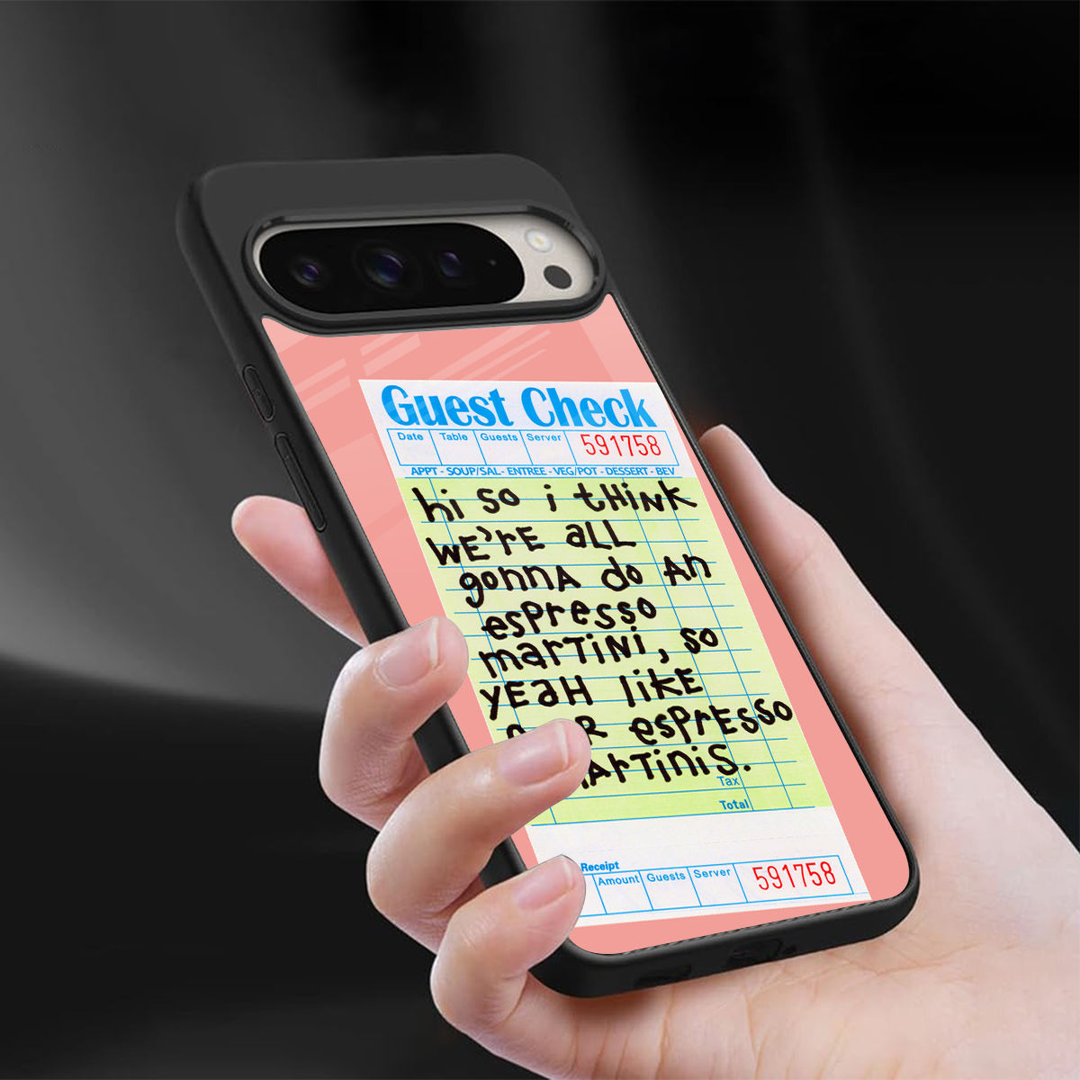 four espresso martinis back phone cover | glass case for google pixel 9 pro