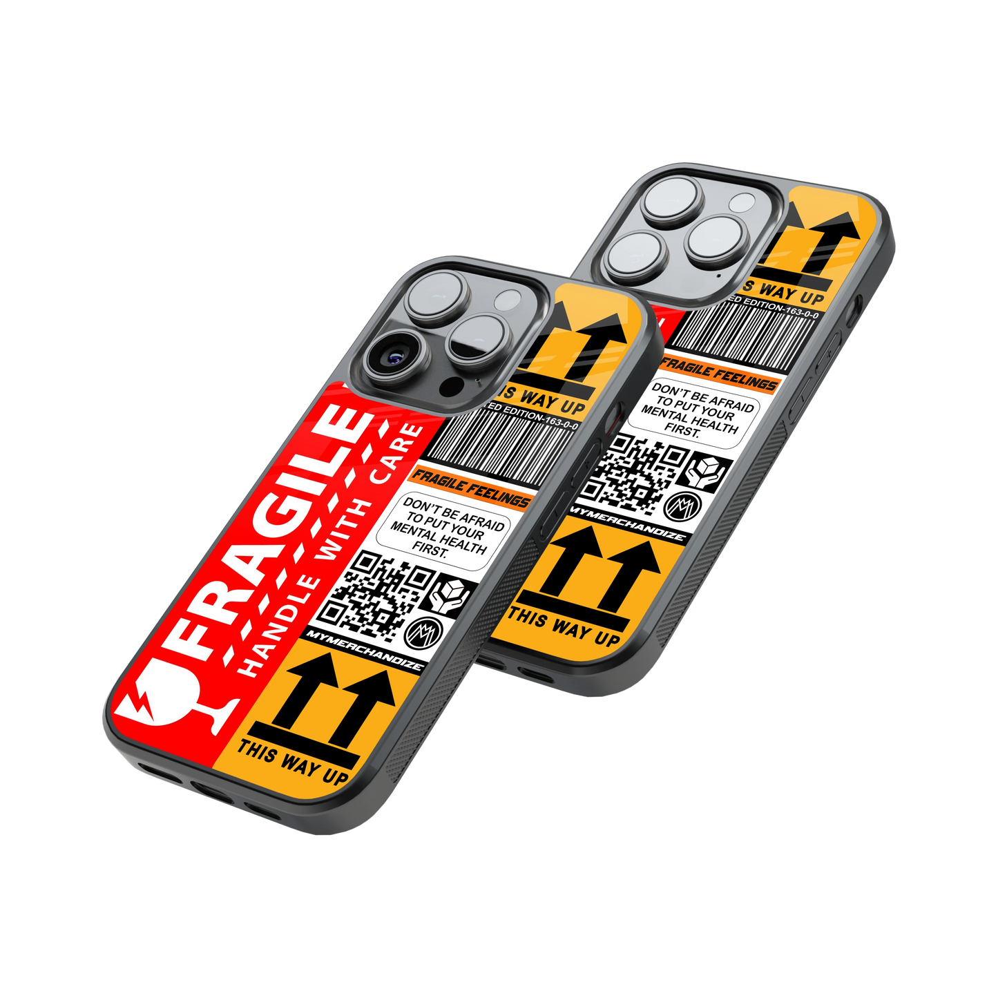 Protective Glass Back Phone Case Compatible with iPhone, Samsung, OnePlus, Pixel & More