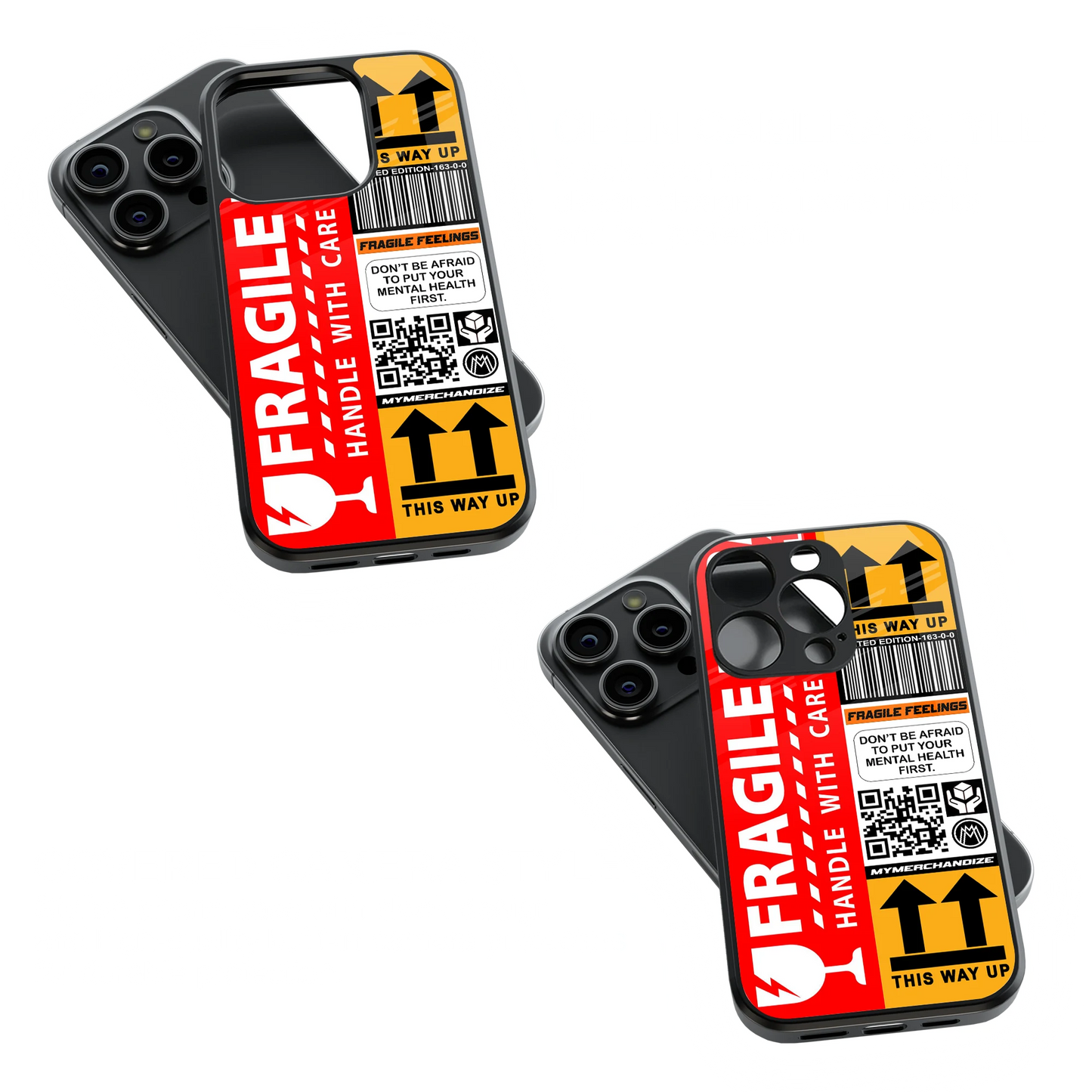 Trendy Glass Back Mobile Case for iPhone, Samsung, Redmi, OnePlus, Google Pixel, Motorola