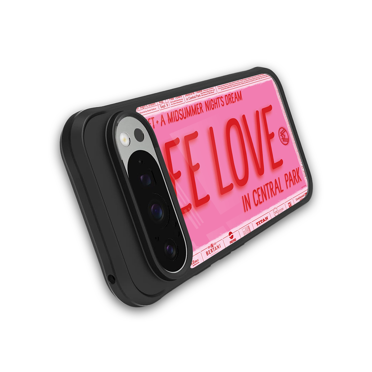 free love back phone cover | glass case for google pixel 9 pro