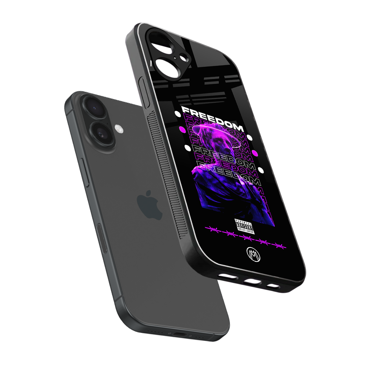 freedom back phone cover | glass case for iphone 16