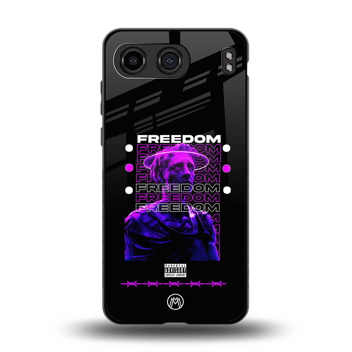 freedom back phone cover | glass case for oneplus nord 4