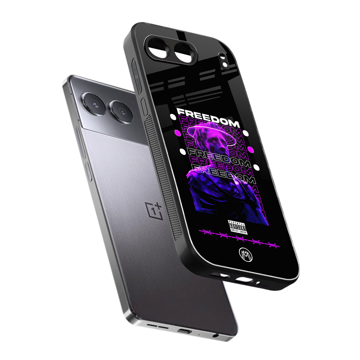 freedom back phone cover | glass case for oneplus nord 4