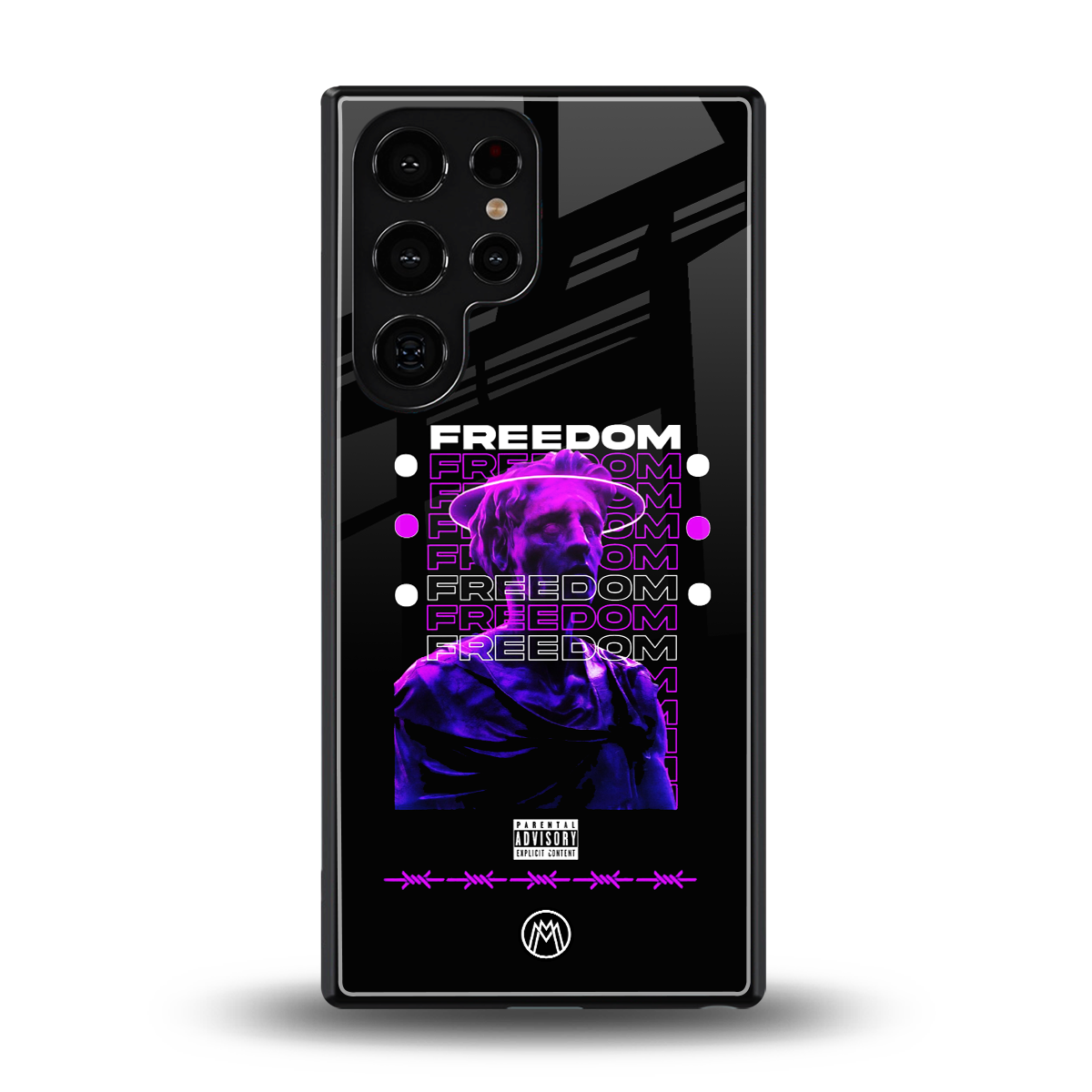 freedom back phone cover | glass case for samsung galaxy s25 ultra