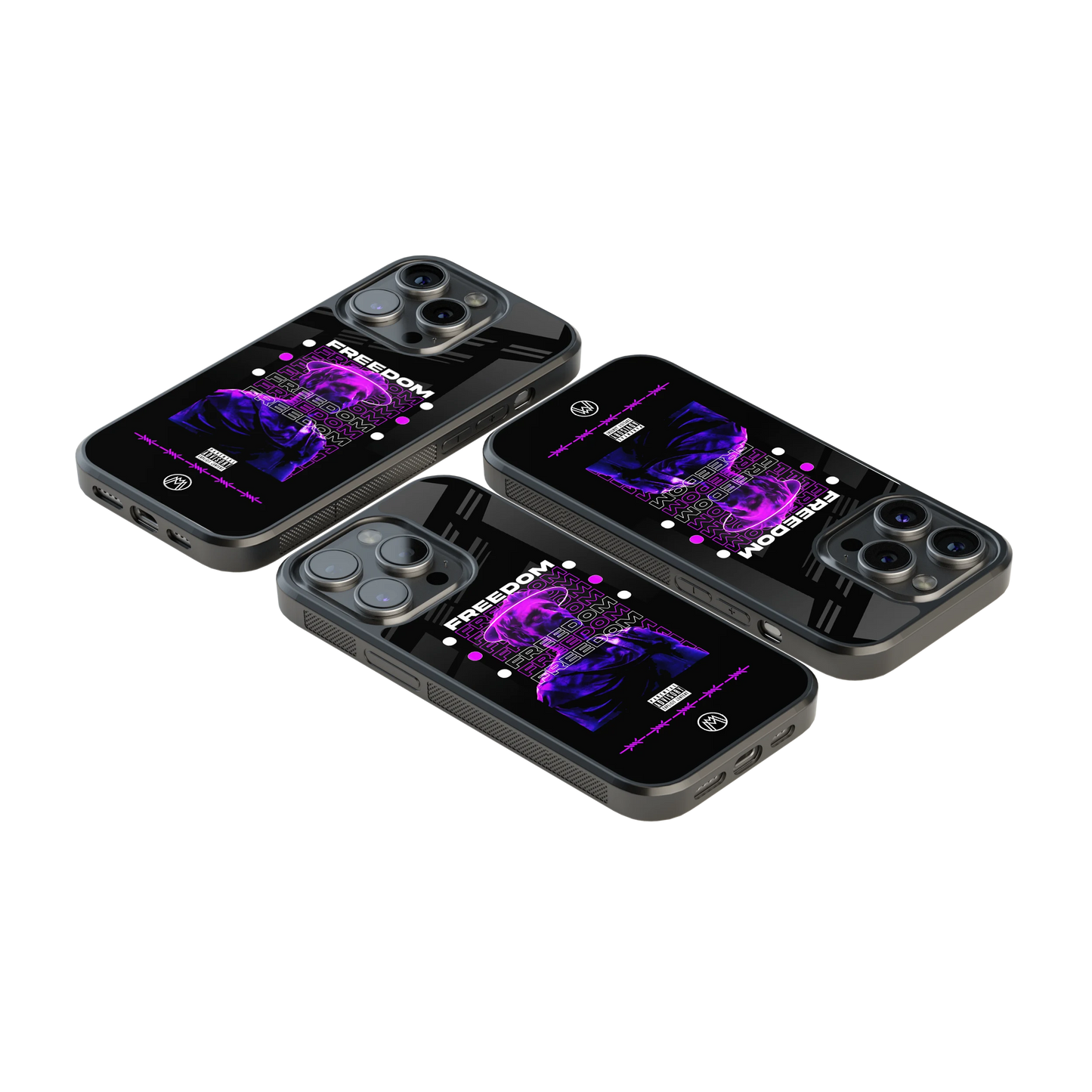 Luxury Glass Back Mobile Cover for iPhone, Samsung Galaxy, OnePlus, Pixel, Redmi & More