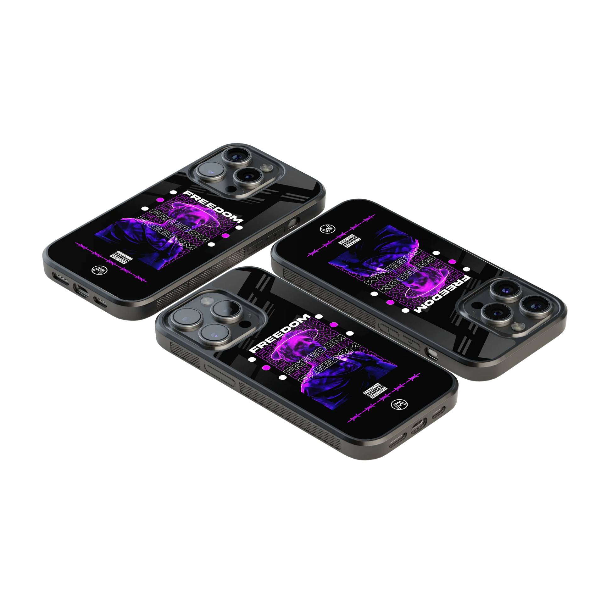 Luxury Glass Back Mobile Cover for iPhone, Samsung Galaxy, OnePlus, Pixel, Redmi & More