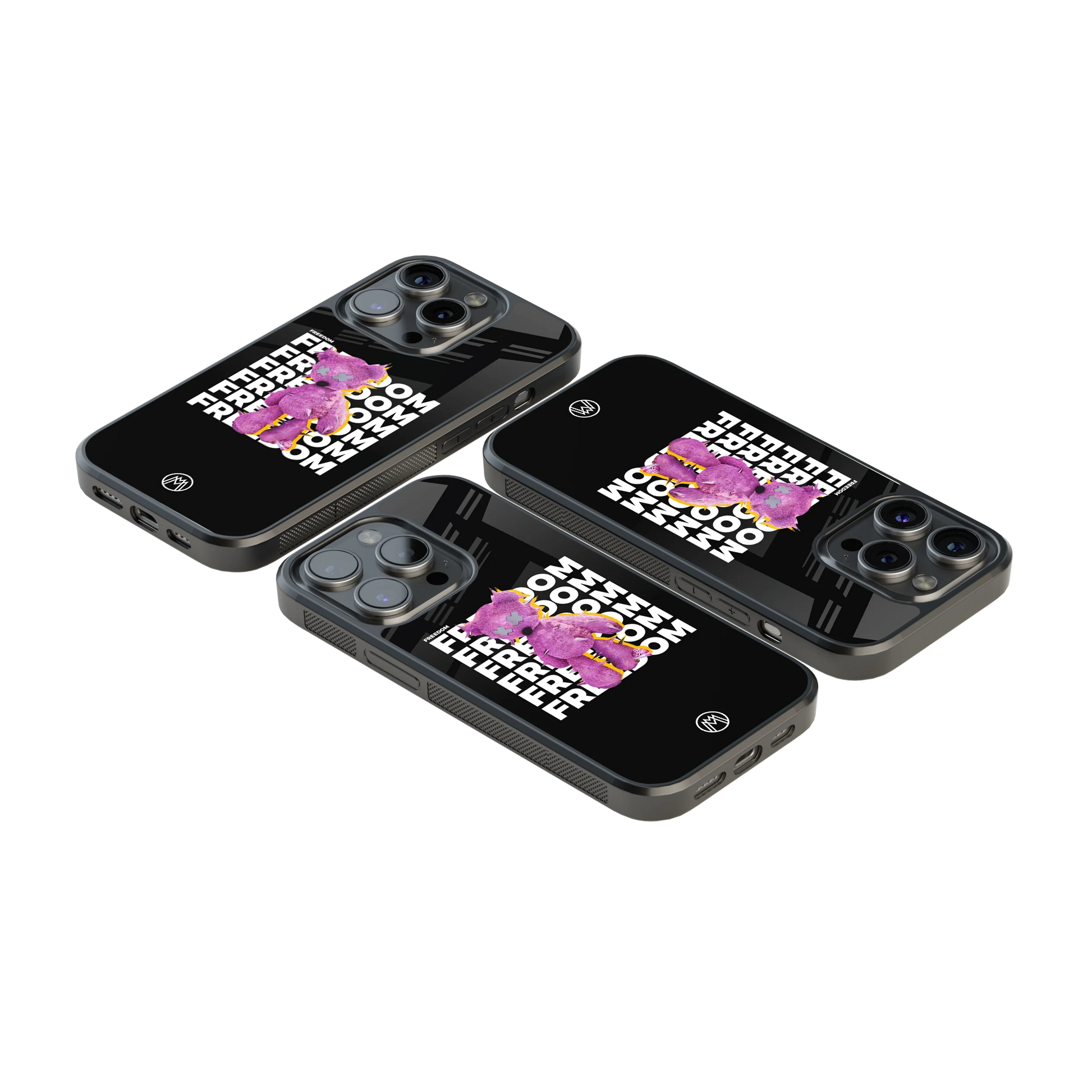 Luxury Glass Back Mobile Cover for iPhone, Samsung Galaxy, OnePlus, Pixel, Redmi & More