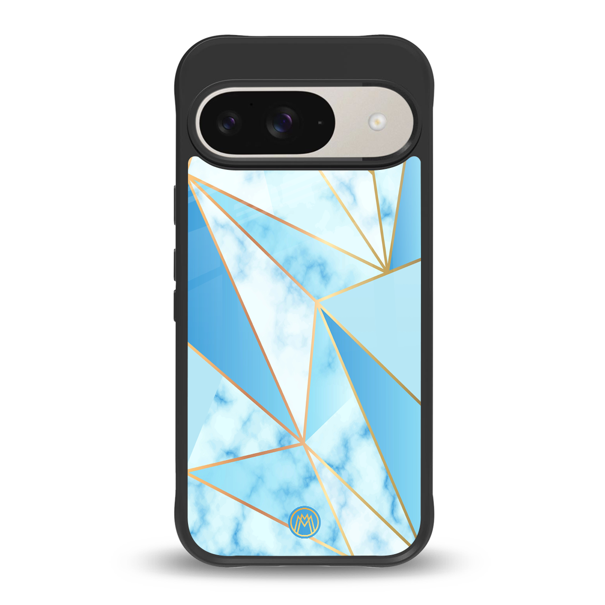 french marble back phone cover | glass case for google pixel 9
