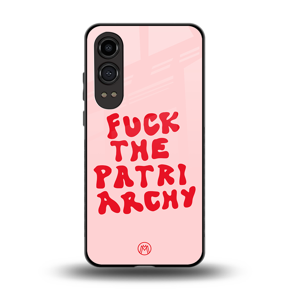 fuck the patriarchy back phone cover | glass case for oneplus nord ce 4 lite