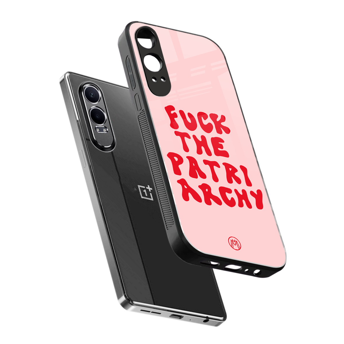 fuck the patriarchy back phone cover | glass case for oneplus nord ce 4 lite