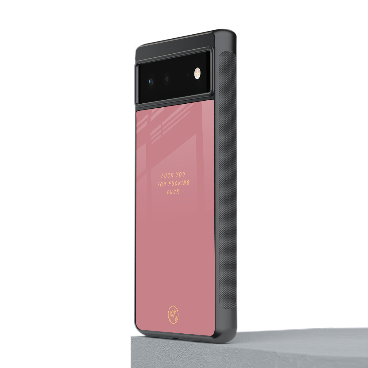 fuck you back phone cover | glass case for Google Pixel 6A
