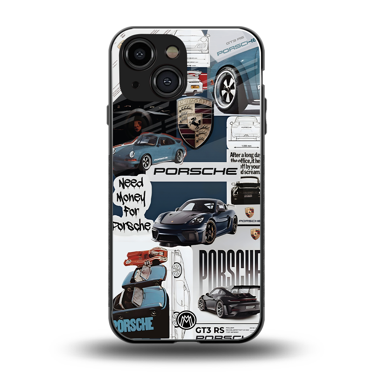 fund my ride back phone cover | glass case for iphone 13 mini