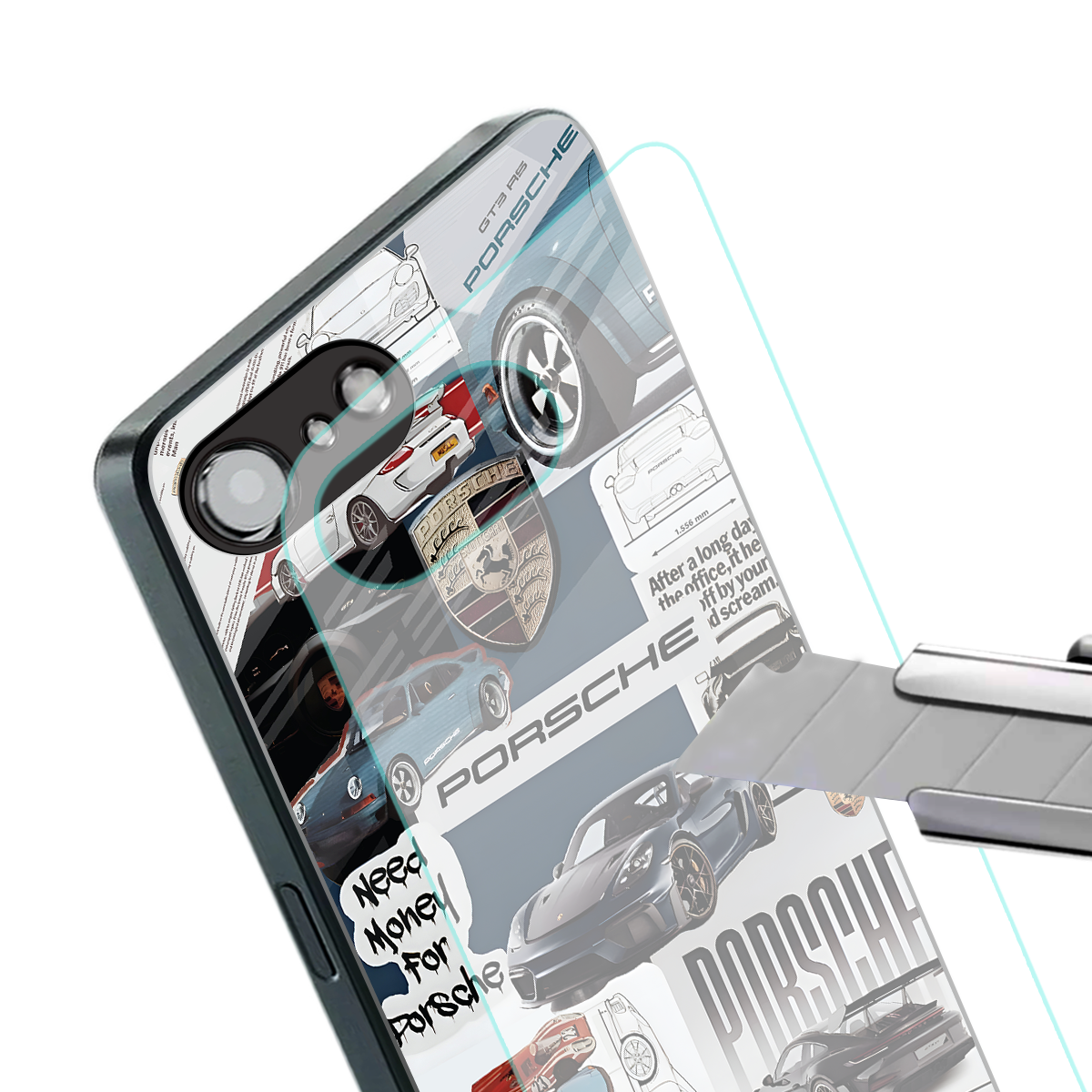fund my ride back phone cover | glass case for iphone 16e
